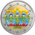 2€ Lituanie 2018 